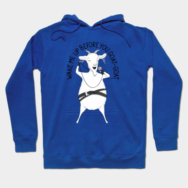 Wake Me Up | Animal Karaoke Collection Hoodie by DrawingEggen